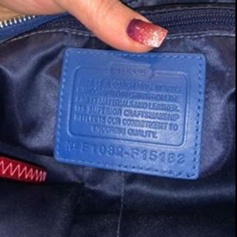 Multi colored Coach bag - Picture 6 of 6